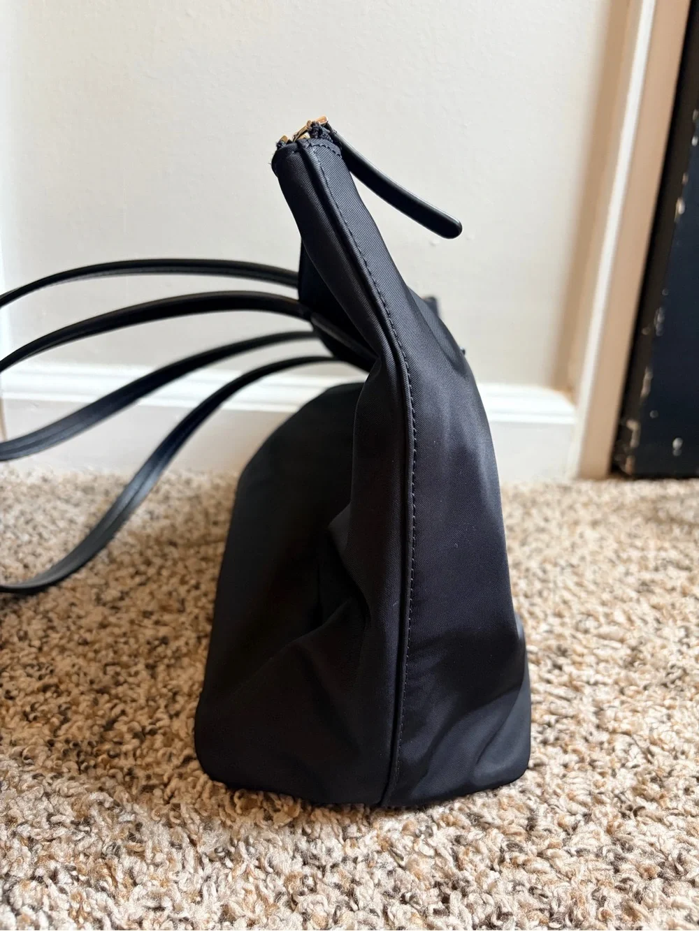 Kate Spade Outlet Hayden Top Zip Tote — Black Nylon